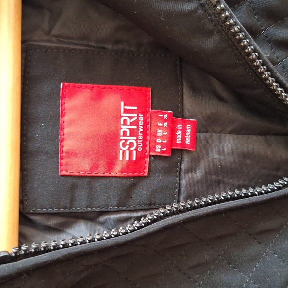 ESPRIT Black Quilted Jacket - Picture 3 of 7